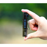 Acebeam Rider RX EDC LED Flashlight - 650 Lumens - NICHIA 219F - Includes 1 x USB-C Rechargeable 14500 - Rainbow, Blue