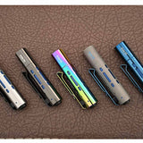 Acebeam Rider RX EDC LED Flashlight - 650 Lumens - NICHIA 219F - Includes 1 x USB-C Rechargeable 14500 - Rainbow, Blue