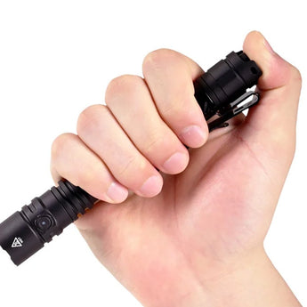 Acebeam TAC-2AA LED Flashlight - 1600 or 1400 Lumens - Includes 1 x USB-C Rechargeable Battery Pack - Choice of Color and LED