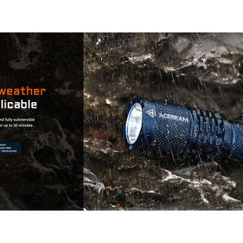 Acebeam Tac AA 2.0 - IP68 Waterproof Slide