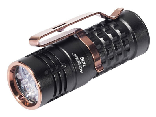 Acebeam TK16-AL LED Flashlight - 3 x OSRAM - 1300 Lumens - Includes 1 x 16340