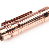 Acebeam TK18 Copper LED Flashlight - 3,000 Lumens - Uses 1 x 18650 or 2 x CR123A