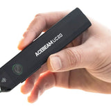 Black Acebeam UC20 USB-C Rechargeable EDC LED Flashlight - Held in Hand