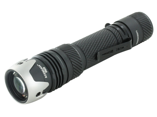 Acebeam W10 Ultra-Throw LEP Flashlight - 250 Lumens - Uses 1 x Button Top 18650 or 1 x 21700
