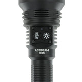 Acebeam W35 USB-C Rechargeable Zoom LEP Flashlight - 800 Lumens - Includes 1 x 21700
