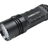 Black Acebeam X20-R LED Flashlight - Angled View