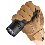 Acebeam X20-R LED Flashlight - Held in Gloved Hand
