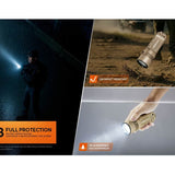 Acebeam X20-R LED Flashlight Informational Slide - IP68 Full Protection