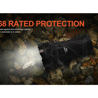 Acebeam X50 2.0 High Intensity USB-C Rechargeable Handheld Searchlight - 45000 Lumens - Uses Built-In 10.8V 4250mAh Li-ion Battery Pack - Cool or Neutral White LEDs