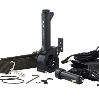 Acebeam X70 Rechargeable Flashlight - 12 x CREE XHP70.2 LED and 1 x CREE XHP35 HI LED - 60000 Lumens - 6500K Cool White - Includes Built-In Li-ion Battery Pack