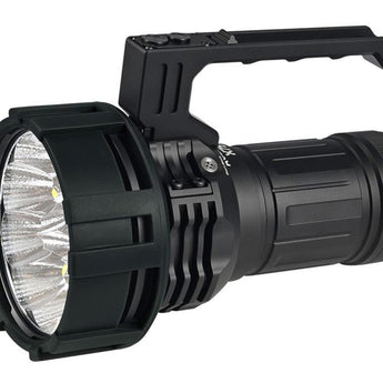 Acebeam X75 USB-C Rechargeable LED Searchlight - CREE XHP70.2 HI - 80000 Lumens - Uses Built-in 14.4V 61.2Wh Li-ion Battery Pack - Black