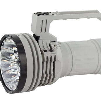 Acebeam X75 USB-C Rechargeable LED Searchlight - CREE XHP70.3 HI - 67000 Lumens - Uses 14.4V 61.2Wh Li-ion Battery Pack - Black or MAO Marble Finish