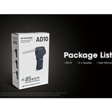 Nitecore AD10 Professional Cord-Free Electric Air Duster - High CRI LED - Uses Built-in 28.86Wh Li-ion Battery Pack