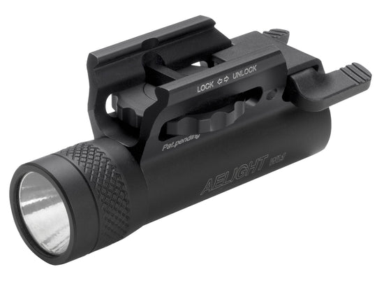 AE Light AEWL1 LED Weapon Light - Universal Gun Rail Mount - CREE-XP-G2 R5 LED - 260 Lumens - Uses 1 x CR123A
