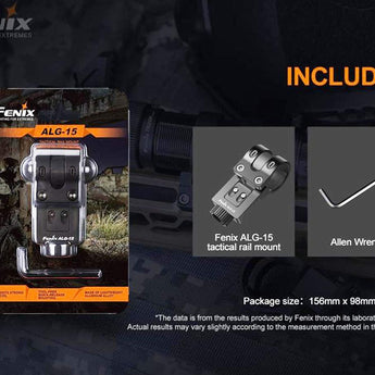 Fenix ALG-15 Offset Picatinny Rail Mount