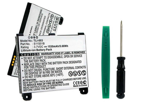 Empire TLI-003 3.7V 1530mAh Lithium Ion (Li-ion) Amazon Kindle 2 Battery (WIFI) (D00701 S11S01B)