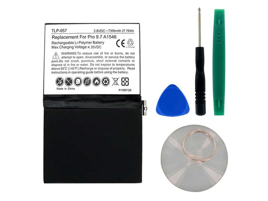 Empire A1664 3.8V 7306mAh Lithium Polymer (Li-Poly) Battery for Apple iPad Pro 9.7