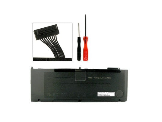 Empire LTLP-9289-6-6 6600mAh 11.1V Replacement Lithium Polymer (Li-Poly) Battery for Apple MacBook Pro 15 Laptops