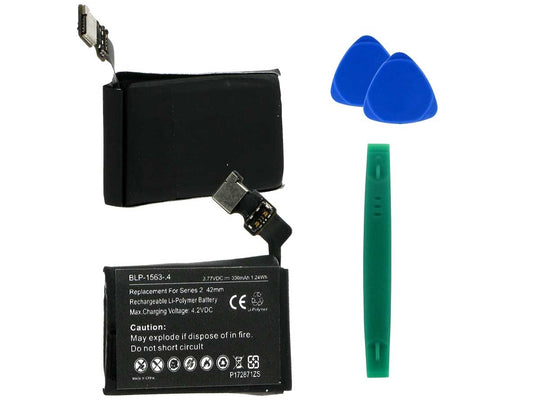 Empire BLP-1563-.4 330mAh 3.77V Lithium Polymer (Li-poly) 42MM (Large) Apple Watch Series 2 Watch Battery