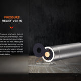 Fenix ARB-L14-1050 14500 1050mAh 3.6V Protected 2A Lithium Ion (Li-ion) Button Top Battery