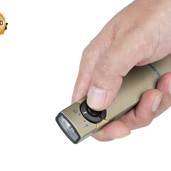 Olight Arkfeld LED Flashlight - 1000 Lumens - 6500K Cool White or 5000K Neutral White - Green Laser - Black and Additional Colors