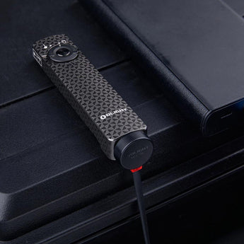 Olight Arkfeld LED Flashlight - 1000 Lumens - 6500K Cool White or 5000K Neutral White - Green Laser - Black and Additional Colors