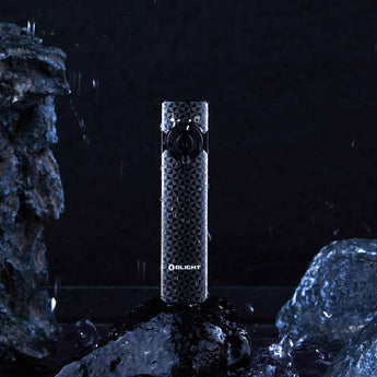 Olight Arkfeld LED Flashlight - 1000 Lumens - 6500K Cool White or 5000K Neutral White - Green Laser - Black and Additional Colors