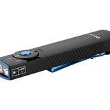 Olight Arkfeld Pro Rechargeable LED Flashlight - 1300 Lumens - Cool White or Neutral White LED - 365nm UV - 520nm Green Laser - Uses Built-in 1500mAh Li-Poly Battery Pack - Black and Additional Colors