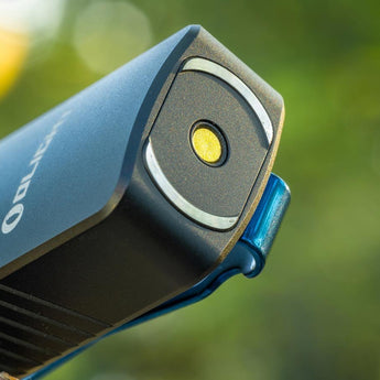 Olight Arkfeld Pro Rechargeable LED Flashlight - 1300 Lumens - Cool White or Neutral White LED - 365nm UV - 520nm Green Laser - Uses Built-in 1500mAh Li-Poly Battery Pack - Black and Additional Colors