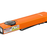 Olight Arkfeld Pro Rechargeable LED Flashlight - 1300 Lumens - Cool White or Neutral White LED - 365nm UV - 520nm Green Laser - Uses Built-in 1500mAh Li-Poly Battery Pack - Black and Additional Colors