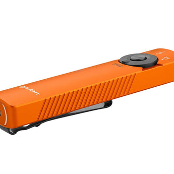 Olight Arkfeld Pro Rechargeable LED Flashlight - 1300 Lumens - Cool White or Neutral White LED - 365nm UV - 520nm Green Laser - Uses Built-in 1500mAh Li-Poly Battery Pack - Black and Additional Colors