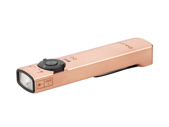 Eternal Olight Arkfeld Rechargeable LED Flashlight - Angled Front View