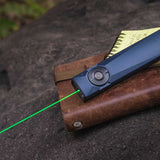 Olight Arkfeld Ultra Rechargeable LED Flashlight - 1400 Lumens - Cool or Neutral White - 365nm UV - Green Laser - Uses Built-in 1500mAh Li-Poly Battery Pack - Multiple Color Options