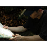 Olight Arkfeld Ultra Rechargeable LED Flashlight - 1400 Lumens - Cool or Neutral White - 365nm UV - Green Laser - Uses Built-in 1500mAh Li-Poly Battery Pack - Multiple Color Options