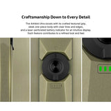 Olight Arkfeld Ultra Rechargeable LED Flashlight - 1400 Lumens - Cool or Neutral White - 365nm UV - Green Laser - Uses Built-in 1500mAh Li-Poly Battery Pack - Multiple Color Options