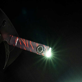 Olight Arkfeld LED Flashlight - 1000 Lumens - 6500K Cool White or 5000K Neutral White - UV - Black and Additional Colors