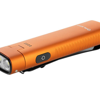 Olight Arkflex Rechargeable LED Flashlight - 1000 Lumens - Uses Built-in 1050mAh Li-ion Battery Pack - Black or Orange