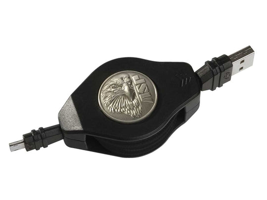 ASP Retractable Plus USB to Micro-USB Charging Cord