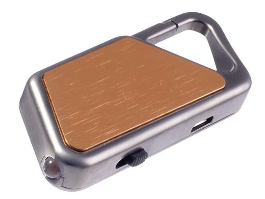 ASP 53655 Sapphire AL Keychain Light - Nichia 5mm LED - 20 Lumens - Includes 1 x Lithium Polymer Battery Pack - Gold