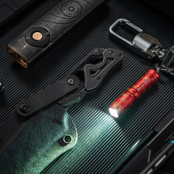 Olight I3E LED Keylight - 90 Lumens - Includes 1 x AAA - Multiple Color Options