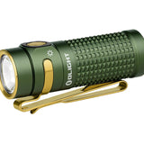 Olight Baton 4 Rechargeable LED Flashlight - 1300 Lumens - Includes 1 x 16340 and Optional Charging Case - Black or Other Colors