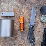 Olight Baton Turbo Rechargeable LED Flashlight - 1000 Lumens - Includes 1 x 18350 - Black, Orange, or OD Green (Discontinued Test)