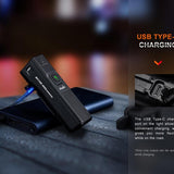 Fenix BC15-R USB-C Rechargeable LED Bike Light - Luminus SST20 - 400 Lumens - Uses Built-in 2600mAh Li-ion Battery Pack