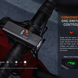 Fenix BC15-R USB-C Rechargeable LED Bike Light - Luminus SST20 - 400 Lumens - Uses Built-in 2600mAh Li-ion Battery Pack