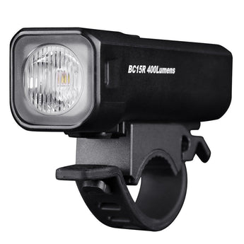 Fenix BC15-R USB-C Rechargeable LED Bike Light - Luminus SST20 - 400 Lumens - Uses Built-in 2600mAh Li-ion Battery Pack
