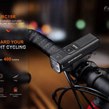 Fenix BC15-R USB-C Rechargeable LED Bike Light - Luminus SST20 - 400 Lumens - Uses Built-in 2600mAh Li-ion Battery Pack