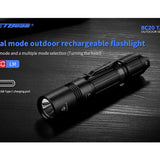 Jetbeam BC20-TAC USB-C Rechargeable LED Flashlight - CREE XP-L HI - 1100 Lumens - Uses 1 x 18650 or 2 x CR123A