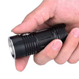 BUNDLE: 2 x Fitorch P25 Little Fatty LED Flashlight - 4 x CREE XP-G3 - 3000 Lumens - Includes 2 x 26350