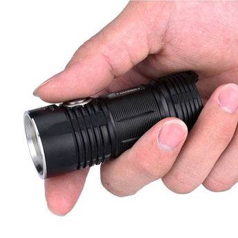 BUNDLE: 2 x Fitorch P25 Little Fatty LED Flashlight - 4 x CREE XP-G3 - 3000 Lumens - Includes 2 x 26350