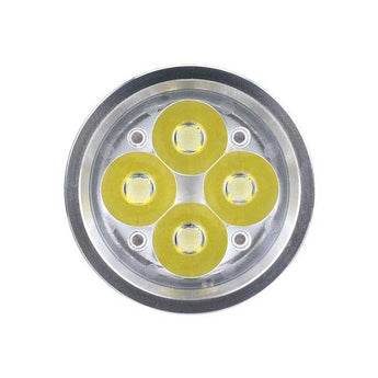 BUNDLE: 2 x Fitorch P25 Little Fatty LED Flashlight - 4 x CREE XP-G3 - 3000 Lumens - Includes 2 x 26350